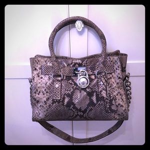 Michael Kors Soft Leather East West Hamilton Tote